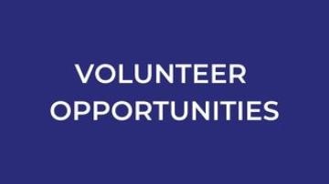Volunteer Opportunities